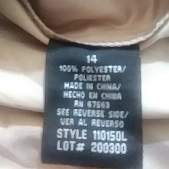 Dress Barn Collection Gown Goth Mob Wife Grundge size 14 black evening gown - Picture 8 of 8